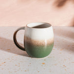 koffiemok groen keramiek stijlvolle mok koffie thee servies tafel decoratie kopje groen