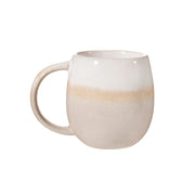 design mok beige keramische koffiemok kleurverloop neutraal servies koffie thee kopje modern