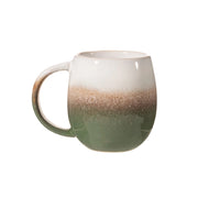 Design mok groen – keramische koffiemok met zachte kleurverloop servies