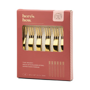 The Wazzy Appetizer Forks – set van 6