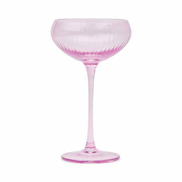 Roze Coupeglazen – set van 2 (177 ml)