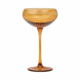 Amber Coupeglazen – set van 2 (177 ml)