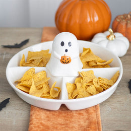 Halloween hapjesschaal voor chips en nachos