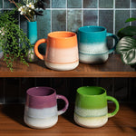 keramische mokken set gekleurde koffiemokken modern servies koffie thee kopjes verschillende kleuren