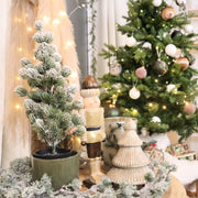 Decoratieve gouden kerstboom