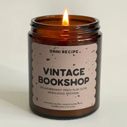 Vintage Boekwinkel - Koolzaadkaars - 170ml