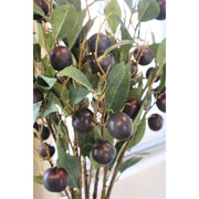 Kunsttak met pruimen – donkerpaars