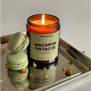 Macaron Pistache - Koolzaadkaars - 170ml