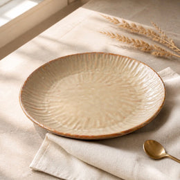 Dessertbord Beige – Ø21 cm