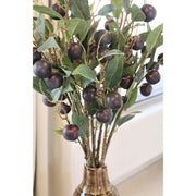 Kunsttak met pruimen – donkerpaars