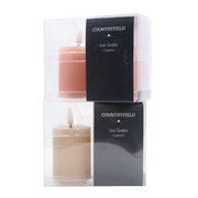 Set van 2 LED-stompkaarsen 9 cm