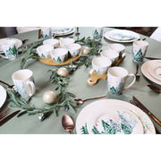 Dinerbord Frosted Forest - met geschenkdoos - set van 4