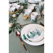 Dinerbord Frosted Forest - met geschenkdoos - set van 4