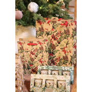 Apple & Cinnamon Geurkaarsjes lichtgroen set van 3