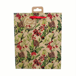 Cadeautasje Winter Berries – 23 cm