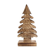 Houten kerstboom 33 cm
