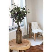 Kunsttak met pruimen – donkerpaars